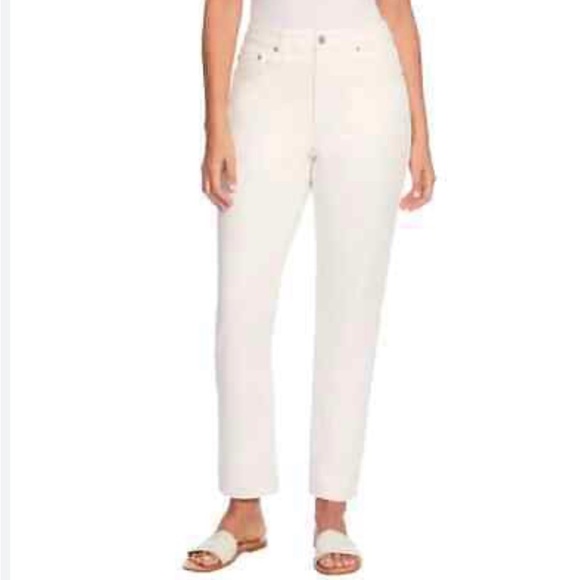 Frye Off-Cream Denim Pants Size14 - Picture 2 of 9